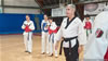 ASD Taekwondo Pesaro durante lo stage internazionale con i maestri spagnoli